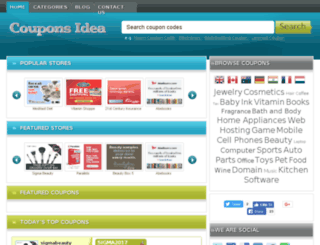 couponsidea.com screenshot