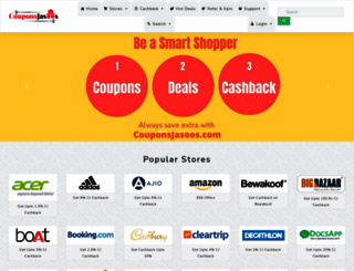 couponsjasoos.com screenshot