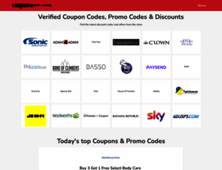 couponspotr.com screenshot