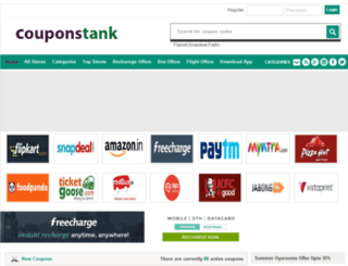 couponstank.com screenshot