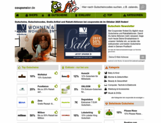 couponster.de screenshot