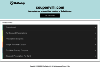 couponvilli.com screenshot