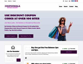 couponwala.in screenshot