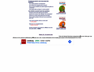 courbedecroissance.com screenshot