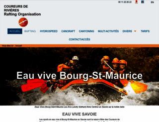 coureurs-rivieres.com screenshot