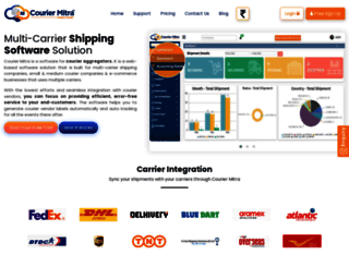 couriermitra.com screenshot
