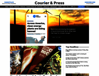 courierpress.com screenshot