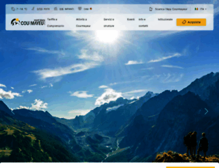 courmayeur-montblanc.com screenshot