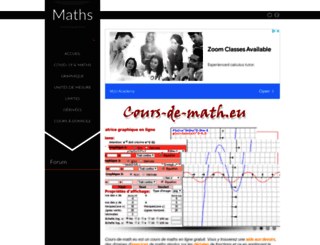 cours-de-math.eu screenshot