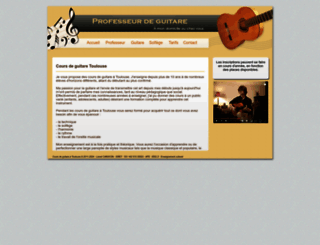cours-guitare-toulouse.fr screenshot