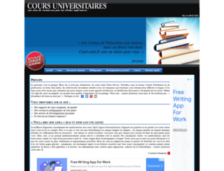 cours-univ.fr screenshot