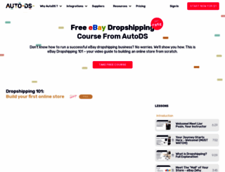 course.autods.com screenshot