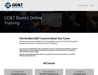 course.gdandtbasics.com screenshot