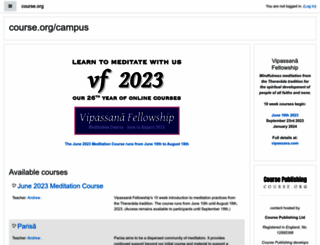 course.org screenshot