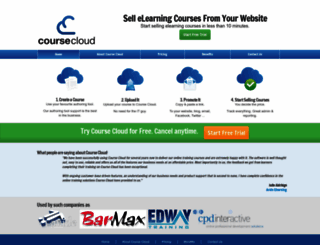 coursecloud.co screenshot