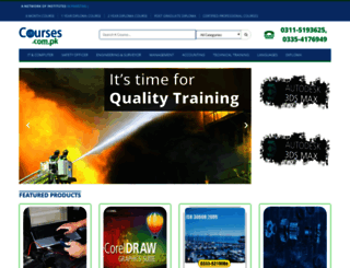 courses.com.pk screenshot