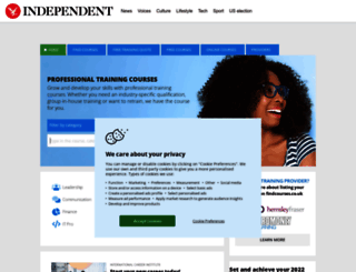 courses.independent.co.uk screenshot