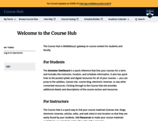 courses.middlebury.edu screenshot