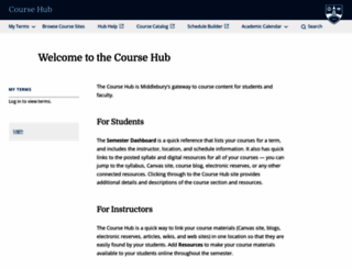 courses.miis.edu screenshot