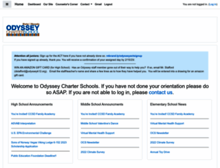 courses.odysseyk12.org screenshot