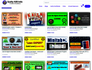 courses.qualityhubindia.com screenshot
