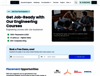 courses.skill-lync.com screenshot