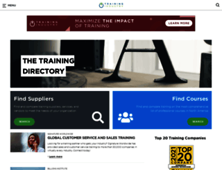 courses.trainingindustry.com screenshot