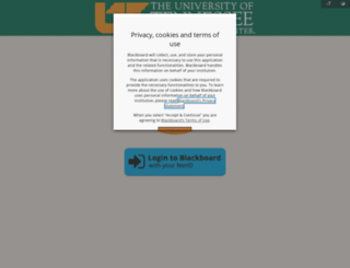 courses.uthsc.edu screenshot