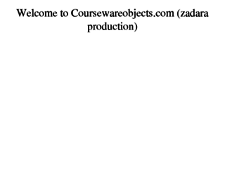 coursewareobjects.elsevier.com screenshot