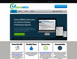 coursewebs.com screenshot