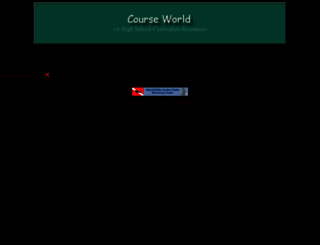 courseworld.com screenshot