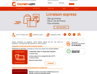 coursier.com screenshot