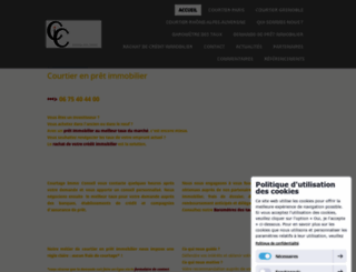 courtage-immo-conseil.com screenshot