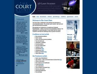 courtclinic.ie screenshot