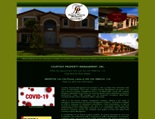 courtesypropertymgmt.com screenshot