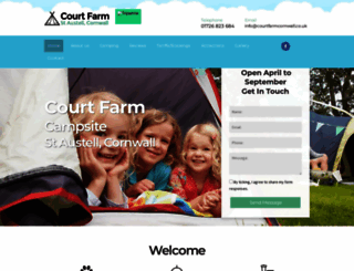 courtfarmcornwall.co.uk screenshot