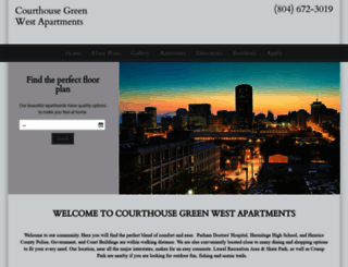 courthousegreenapartments.com screenshot