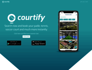 courtifyapp.com screenshot