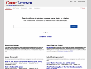 courtlistener.com screenshot