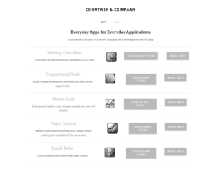 courtney-company.com screenshot