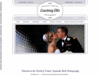 courtneyellisphotography.com screenshot