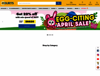 courts.com.sg screenshot