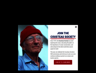 cousteau.org screenshot
