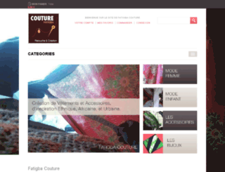 couture-fatigba.com screenshot