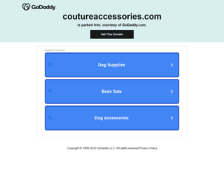 coutureaccessories.com screenshot
