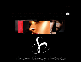 couturebeautycollection.com screenshot
