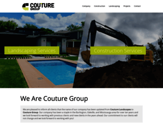 couturelandscapes.com screenshot