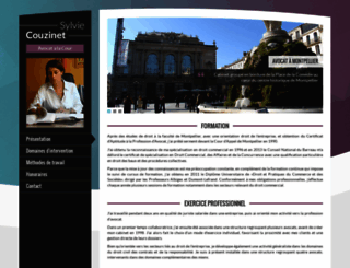 couzinet-avocat.fr screenshot