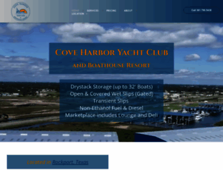 coveharbormarinaanddrystack.com screenshot