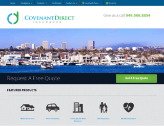 covenantdirectinsurance.com screenshot